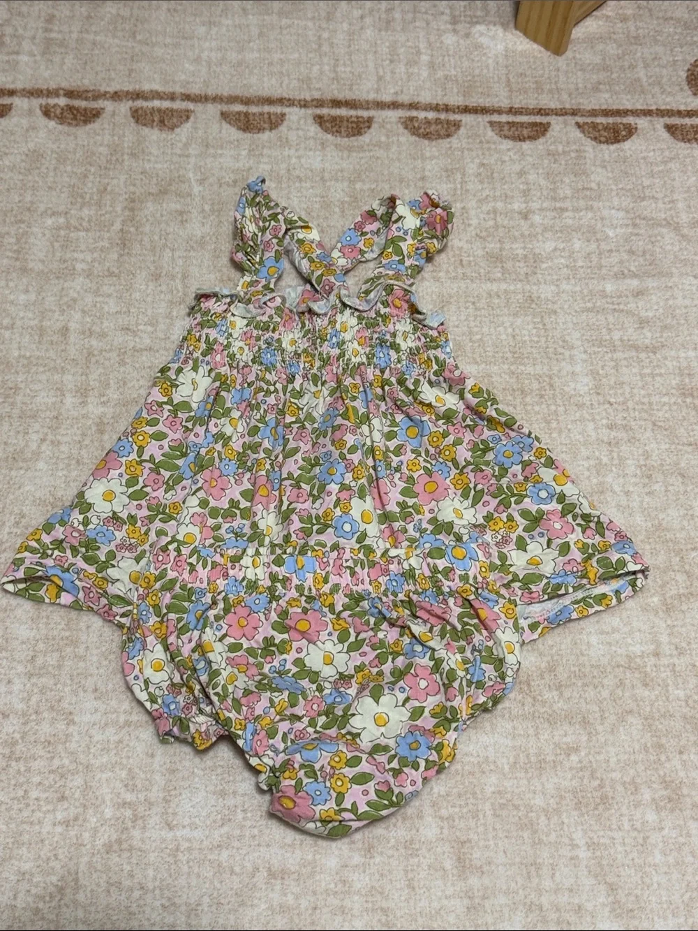 Angel Dear Ruffle Top and Bloomers
